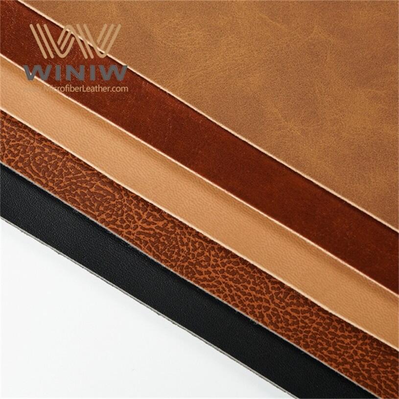 0.8mm Scratch-Resistant Trade Mark Microfiber Faux Leather factory