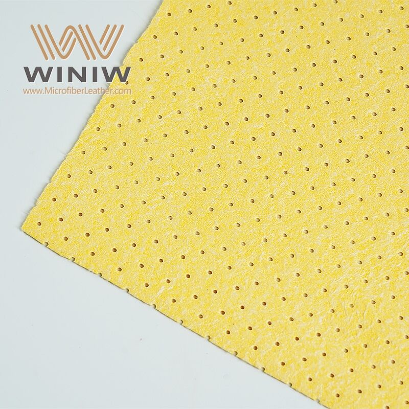 0.2mm Cleaning Ability Chamois Leather Fabric For Car Washing Cloth details