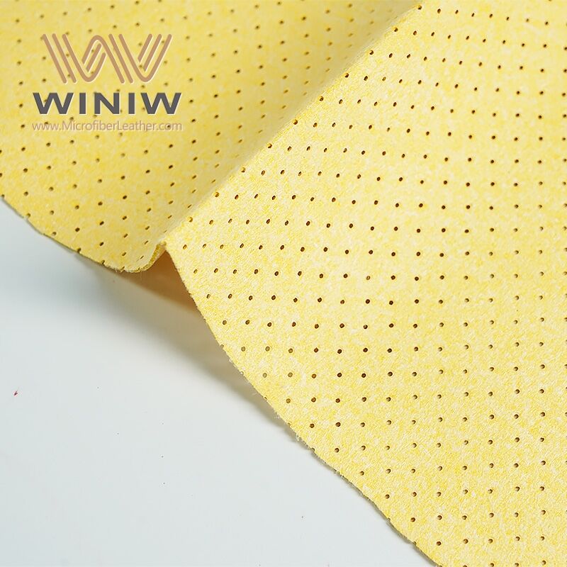 0.2mm Cleaning Ability Chamois Leather Fabric For Car Washing Cloth supplier
