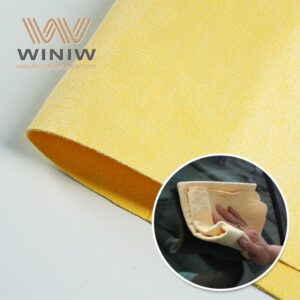 0.2mm Cleaning Ability Chamois Leather Fabric For Car Washing Cloth
