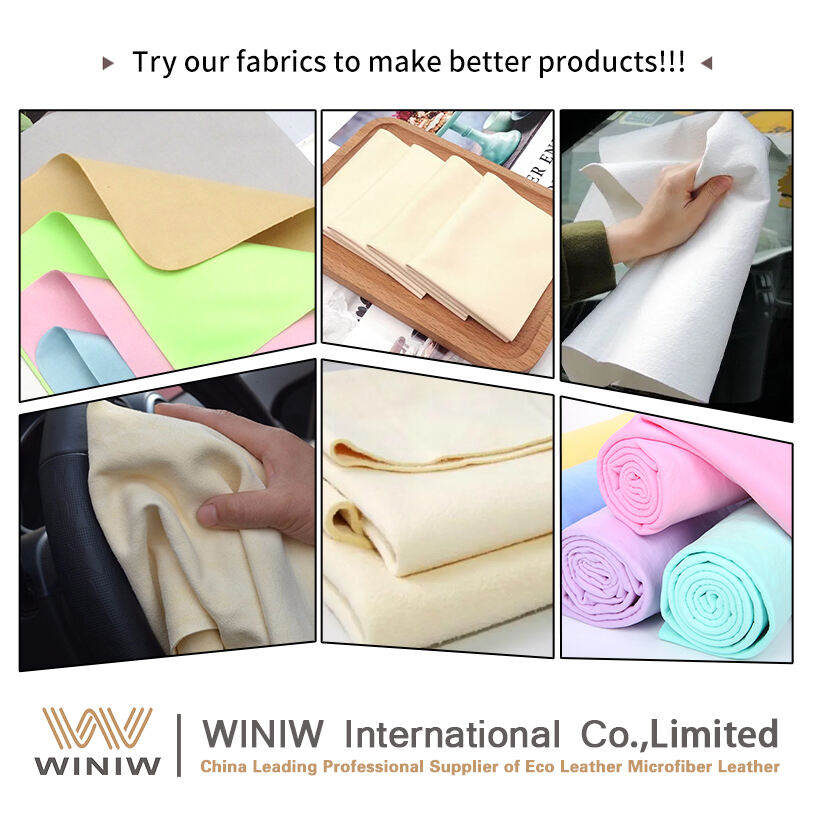 0.2mm No Linting Chamois Leather Fabric For Making Car Washing supplier