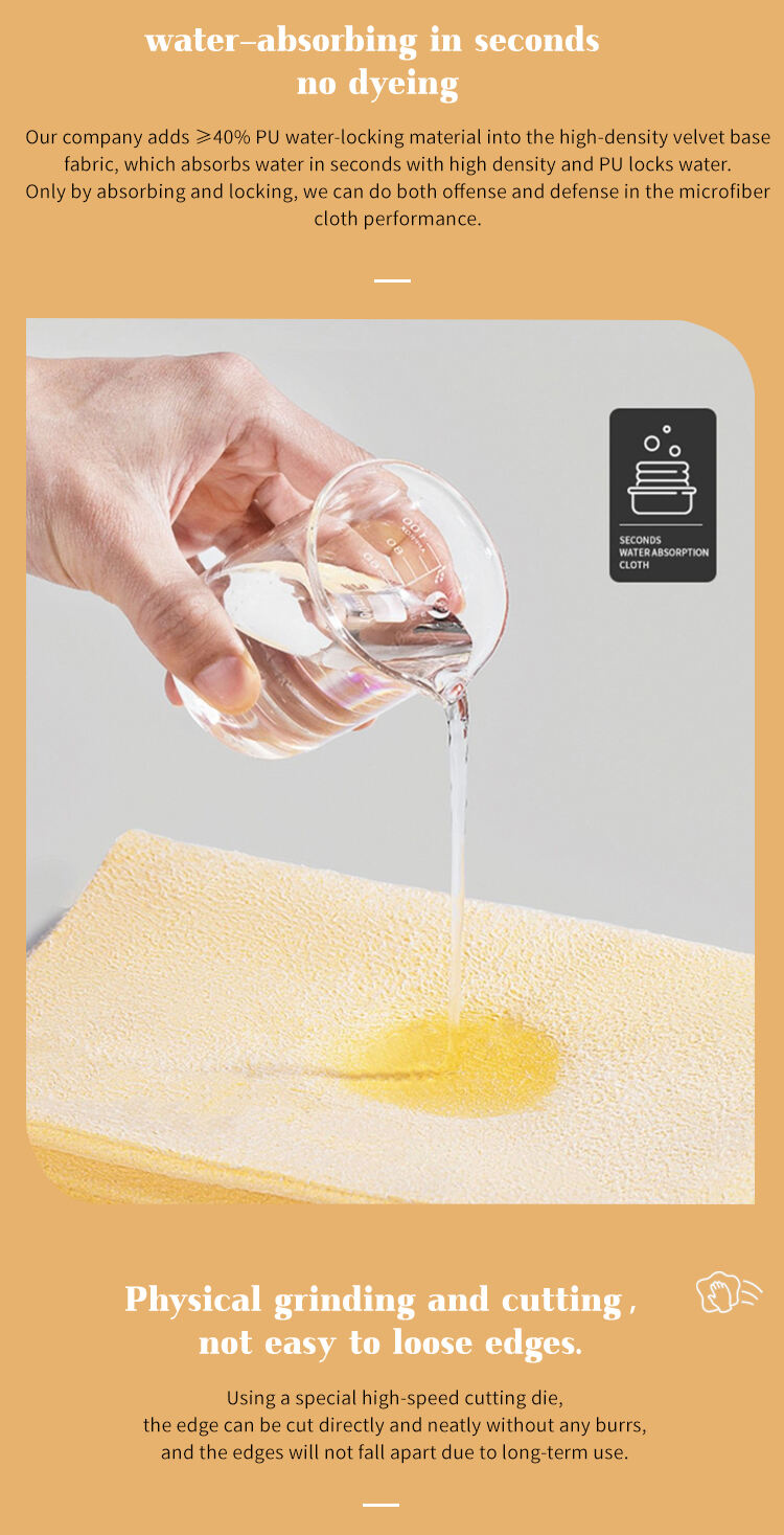 0.2mm No Odor Making Car Clean Cloth Faux Chamois Sheet details