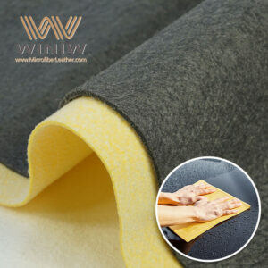 0.4mm No Crumbs Or Trash Left Behind Car Cleaning Cloth Leather Fabric