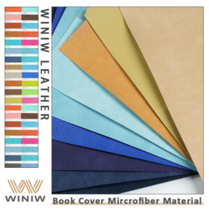 0.5mm Wear Resistance Making Notebook Cover Microfiber Vegan PU Leather