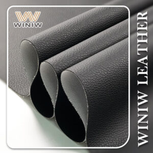 0.6mm Black Absorbs Shock Imitation Leatherette PVC Material