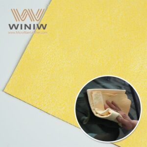 0.6mm Durability Making Car Clean Cloth Chamois Microfiber Leather