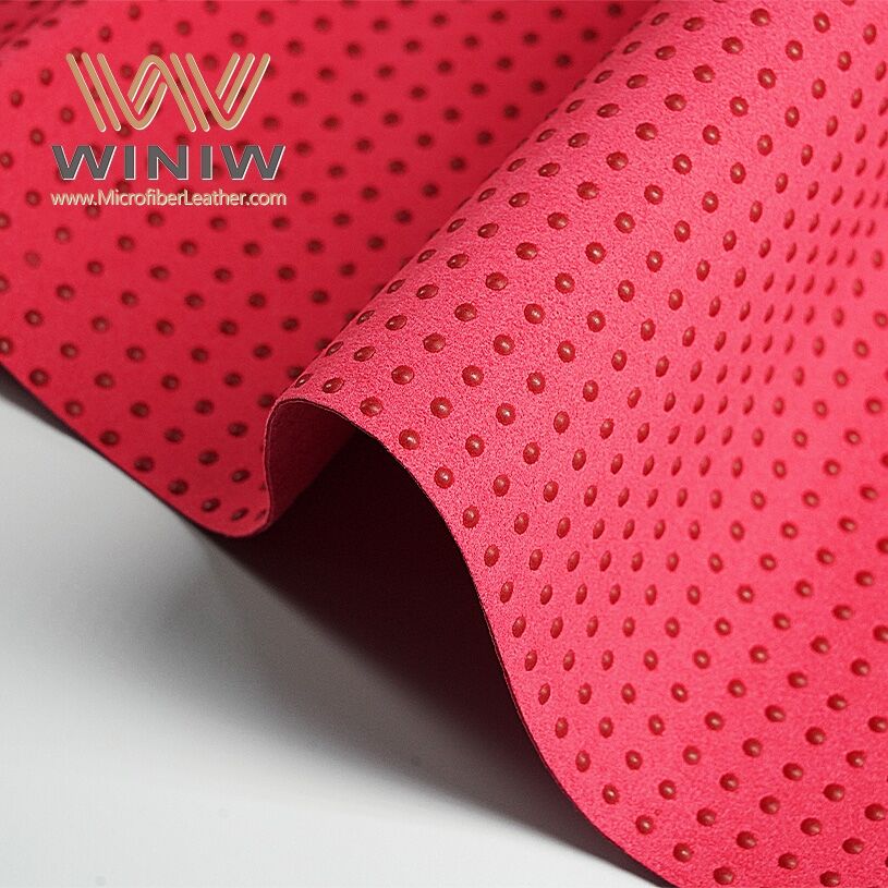 0.6mm Making Cycling Gloves Ultra-Suede Fabric Material factory