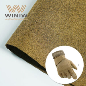0.6mm Making Safety Gloves Artificial Micro-Suede Fabric Material