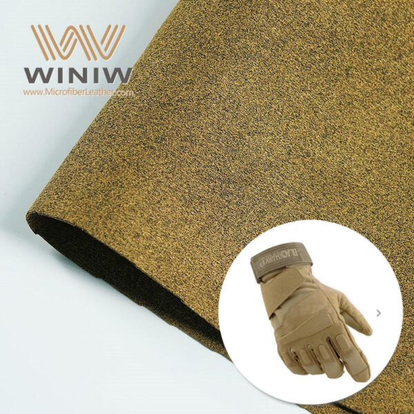 0.6mm Making Safety Gloves Artificial Micro-Suede Fabric Material