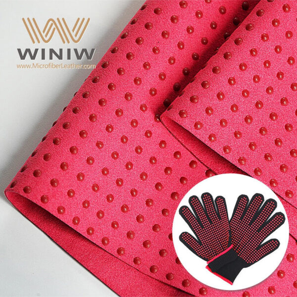0.6mm Making Safety Gloves Artificial Micro-Suede Pu Leather