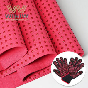 0.6mm Making Sports Gloves Microsuede Faux Fabric