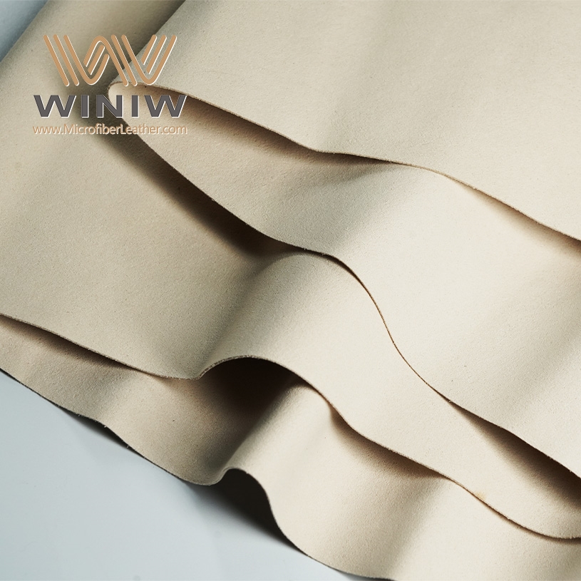 0.6mm Microsuede Suede Faux Leather Textile Material For Safety Gloves supplier