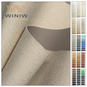 0.6mm Not Easy To Deform Microfiber Leather For Making Car Trim