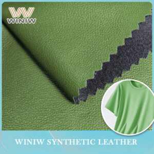 0.6mm Sustainable Microfiber PU Leather Eco-Friendly Apparel Material
