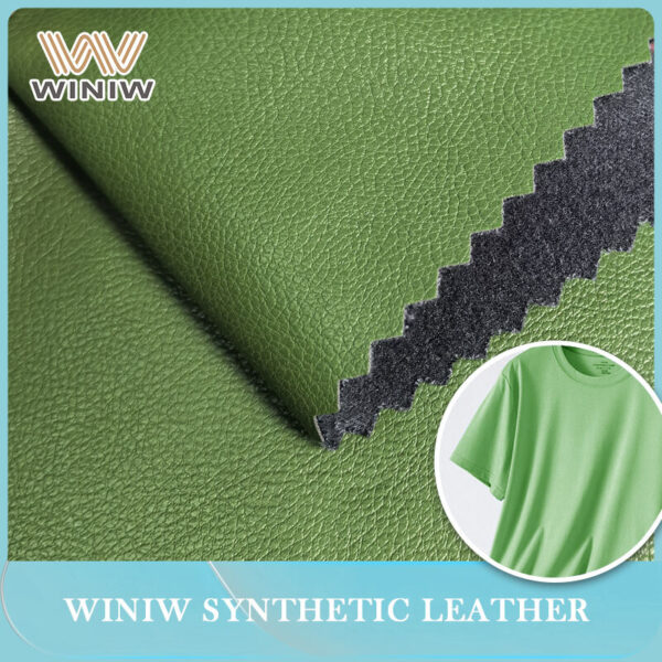 0.6mm Sustainable Microfiber PU Leather Eco-Friendly Apparel Material