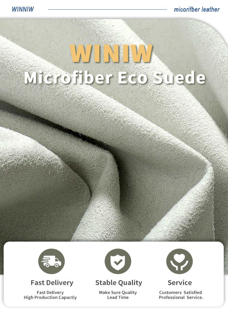0.6mm Synthetic Microsuede Leather Material For Making Golf Gloves supplier