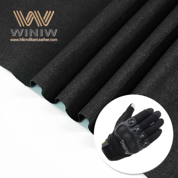 0.6mm  Ultra-Sueded Pu  Fabric For Making Safety Gloves Material