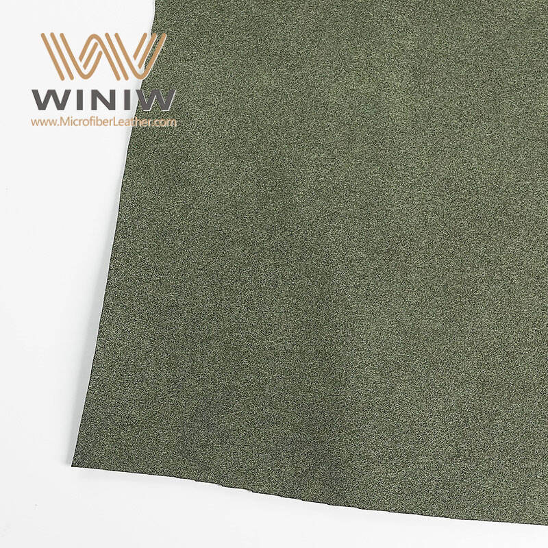 0.6mm Ultrasuede Pu Artificial Leather For Making Cycling Gloves manufacture