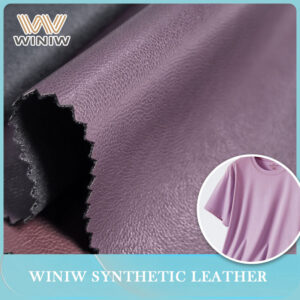 0.6mm Uniform Quality Vegan PU Leatherette Garment Material