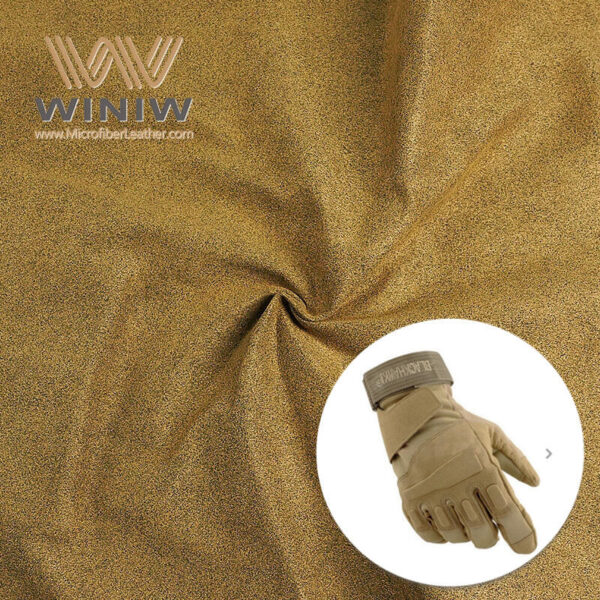 0.7mm Micro-Suede Pu Faux Leather For Safety Gloves