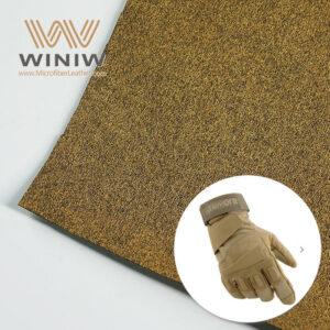 0.7mm  Micro-Suede Synthetic Leather For Making Safety Gloves