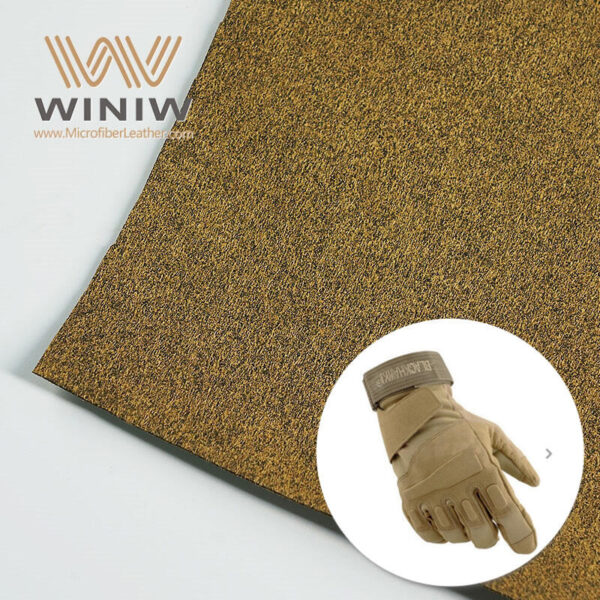 0.7mm  Micro-Suede Synthetic Leather For Making Safety Gloves