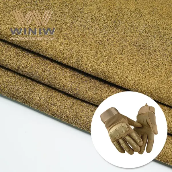 0.7mm Synthetic Micro-Suede Leather Fabric For Making Golf Gloves