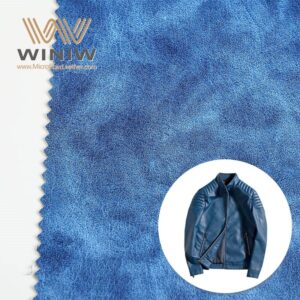 0.8mm Artificial Pu Leather Synthetic Microfiber Leather For Making Attire Material