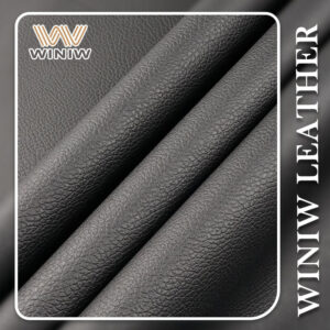 0.8mm Black Absorbs Shock Faux Leatherette PVC Material