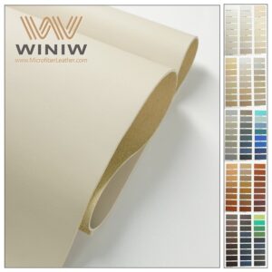 0.8mm Eco-friendly PVC Vinyl Faux Leather For Car Headliner Material