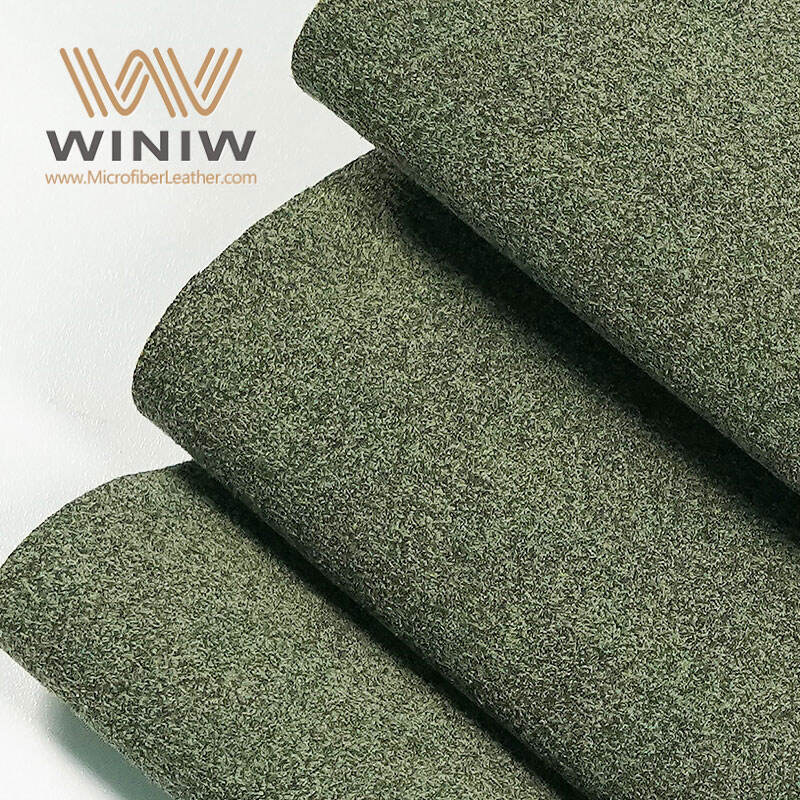 0.8mm Faux Ultra-Suede Leather Rolls For Making Safety Gloves factory