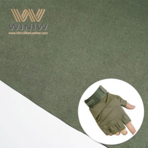 0.8mm Faux Ultra-Suede Leather Rolls For Making Safety Gloves