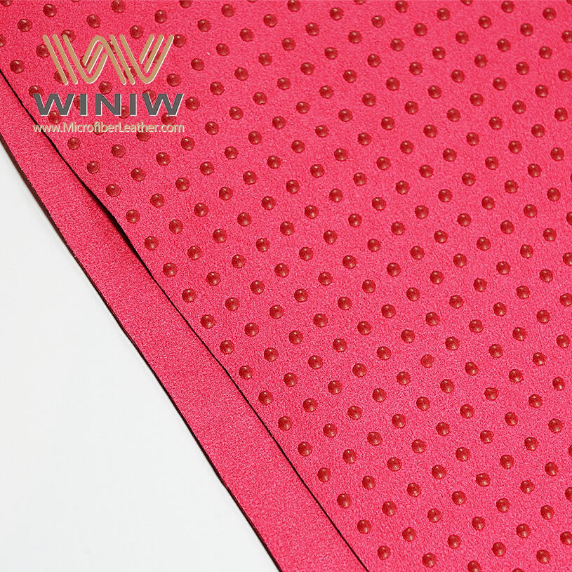 0.8mm Faux Ultra-Suede Leather Rolls For Making Safety Gloves supplier