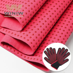 0.8mm Faux Ultra-Suede Leather Rolls For Making Safety Gloves