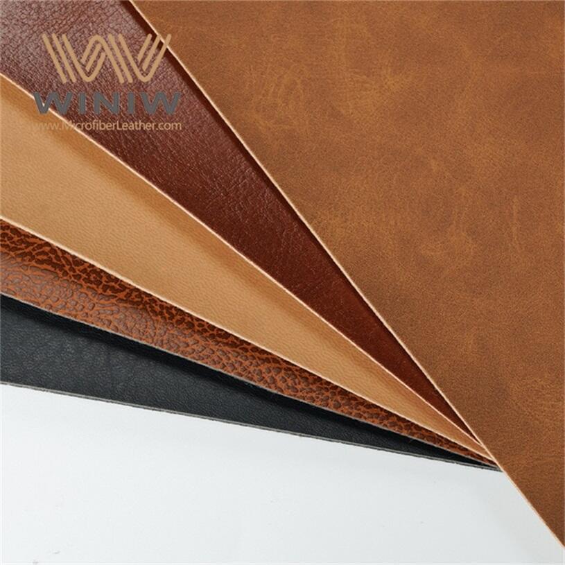 0.8mm Resistant To Chemicals Making Luggage Tags Pu Leather Synthetic manufacture