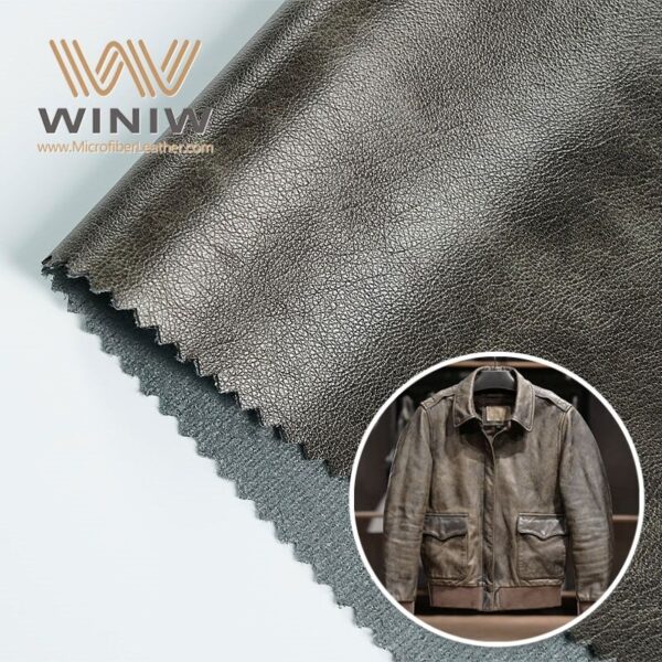 0.8mm Skin-Feeling Making Garment Synthetic Pu Leather Material
