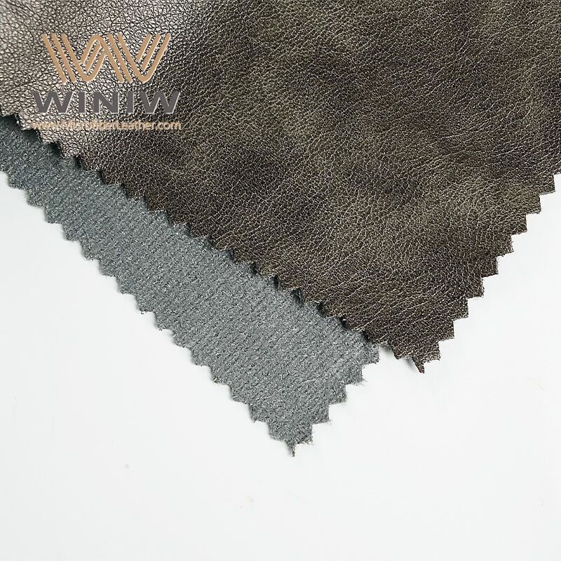 0.8mm Soft And Pliable Texture Garment Synthetic Pu Leather Material supplier