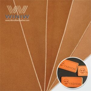 0.8mm  Strong Durability Making Trade Mark Faux Leather Textile