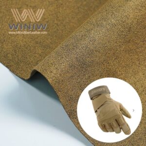 0.8mm Ultrasuede Artificial Pu Leather  For Making Cycling Gloves
