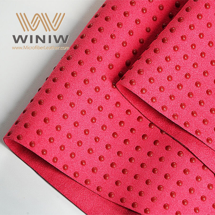 0.8mm Ultrasuede Leather Material For Making Riding Gloves details