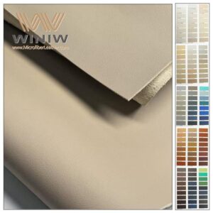 1.0mm Environmentally Friendly  Synthetic PU Leather For Floor Mat Materials