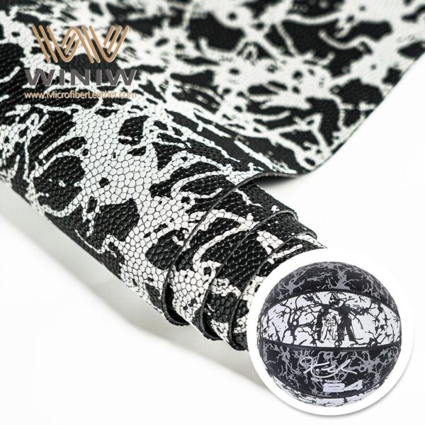 Seam Strength Synthetic Microfiber Composite Material For Basketball