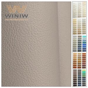 1.0mm Thin And Elastic Nappa PVC Synthetic Leather For Car Door