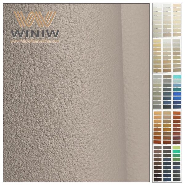 1.0mm Thin And Elastic Nappa PVC Synthetic Leather For Car Door