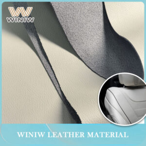 1.2mm Durable Synthetic Leather Upholstery Fabric For Car Armrests