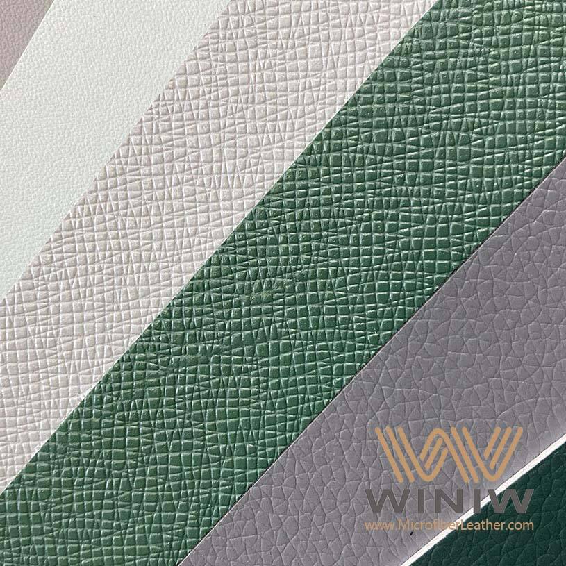 1.2mm Faux PVC Leather Material For Desk Protector Pad factory