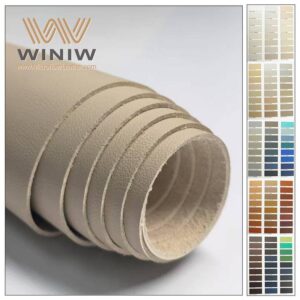 1.2mm Flame Retardant Custom Auto Interior Microfiber Composite Leather