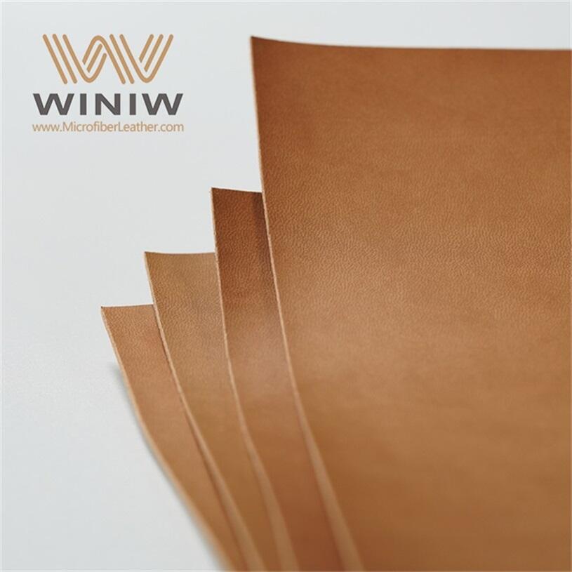 1.2mm High Tear Strength Emboss Leather For Logo Label manufacture