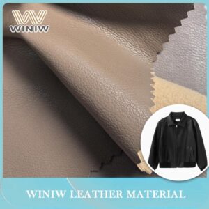 1.2mm Imitation Leather Natural Feel PU Leather for Garment