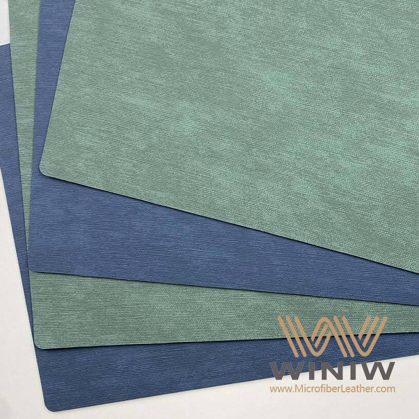 1.2mm PVC Faux Leather Fabric For Tableware Placemats supplier